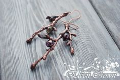 Light weight earrings made of real linden twigs covered with copper. The process is called electroforming. The twigs in each pair of earrings are slightly different, you will have a unique pair of jewelry. We make each of our items by hand, without factory processes, with love and inspiration. We are inspired by nature and invite you to keep a part of it with you. The earrings are decorated with purple and silver glass beads. Colors can be changed upon request. You can also change the material o Copper Electroformed Jewelry, Elven Jewelry, Purple Decor, Purple And Silver, Electroformed Jewelry, Long Dangle Earrings, Silver Glass, Etsy Earrings Dangle, Copper Earrings