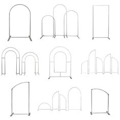 Backdrop Stand – ubackdrop Chiara Arched Backdrop, Arched Backdrop, Chiara Arch, Chiara Backdrop, Backdrop Stands, Arched Wall, Metal Cylinder, Event Supplies, Photo Booth Backdrop