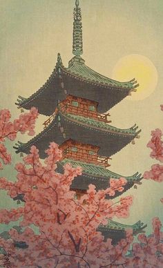 Ueno Park, Spring Evening, 얼굴 그리기, Japanese Artwork, Japanese Woodblock Printing