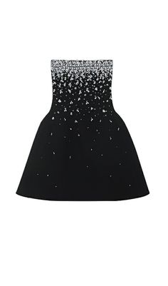 CRYSTAL BEADING STRAPLESS MINI DRESS IN BLACK Night Birthday Party Outfit, Black Rhinestone Mini Dress For Prom, Black Embellished Strapless Sequin Dress, Black Sparkling Sequin Dress For Cocktail, Black Sparkling Sequin Cocktail Dress, Glamorous Black Mini Dress With Crystals, Black Embellished Mini Sequin Dress, Strapless Rhinestone Mini Dress For Evening, Strapless Mini Dress With Rhinestones For Evening