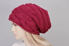 🔘 These beanie hats or slouchy beanie hats was knitted with quality Wool Acrylic yarn which are very soft and not itchy. ATTENTION! 🔘 If you buy any 3 scarves, crochet jewelry, turban hat, gloves or hats, you can choose extra any item from my shop as gift. The item you choose, should not cost more than 12.99 USD! Do not purchase the item that you choose. Just send the link or photo as message to me. If you not choose a free item, we are going to ship you any item that we choose for you... 🔘 I Casual Cable Knit Hat, One Size Fits Most, Casual Cable Knit Hat, One Size, Casual Cable Knit Hat, Casual Slouchy Cap, Slouchy Cap For Outdoor, Slouchy Outdoor Cap, Outdoor Slouchy Beanie Hat, Slouchy Beanie For Outdoor, Casual Hand Knitted Curved Brim Beanie