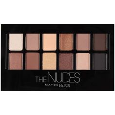 Maybelline The Blushed Nudes Eye Shadow - Palette 20 - 0.34oz Maybelline Palette, Best Drugstore Eyeshadow, Maybelline Eyeshadow Palette, Maybelline Eyeshadow