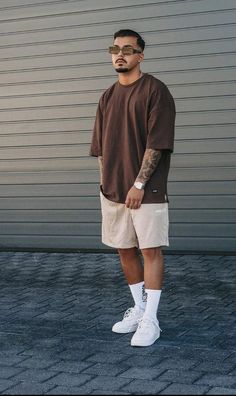 Mens Street Style Summer, Outfit Streetwear, Oversized Outfit