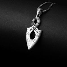 Travel back in time and embrace the mysteries of ancient Egypt with this stunning sterling silver infinity pendant necklace, adorned with intricate pharaonic inscriptions. Inspired by the rich history and cultural heritage of this ancient civilization, this unique piece showcases the timeless beauty of Egyptian art and symbolism. Each handcrafted pendant is adorned with detailed hieroglyphics that pay tribute to the wisdom and knowledge of the pharaohs. The infinity symbol represents eternal lov Sterling Silver Pendants For Men, Black Metal Fashion, Mens Custom Jewelry, Ancient Necklace, Ancient Civilization, Infinity Pendant, Egyptian Jewelry, Infinity Symbol, Jewelry Sterling Silver