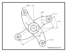 an airplane with three wheels and four spokes