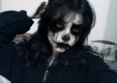 Emo Aesthetic Pfp, Goth Aesthetic Makeup, Grunge Icon, Aesthetic Fairy, Emo Aesthetic, Face Paint Makeup