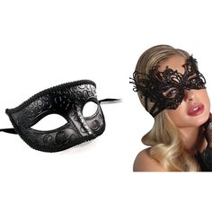 PRICES MAY VARY. 🎁 Masquerade Mask For Women Is Fashion Mask Accessories For Party, Halloween Party, Costume, Christmas Party,Masquerade Mask Party 🎁The Material is Soft and easy stay put on, suitable for long time wearing.Very soft and comfortable wearing. 🎁The Elegant 2 Couple Masquerade Mask made of 2 pack, One Queen Style Masquerade Mask for women black and one mens masquerade mask 🎁Easy tie and lightweight,comfortable elastic lace face mask for Halloween/Valentine’s carnivals, masquerad Mens Masquerade Mask Black, Masquerade Mask Party, Masquerade Dance, Lace Masquerade Mask, Masquerade Mask Black, Couples Masquerade Masks, Couple Clothing, Lace Masquerade Masks, Mens Masquerade Mask