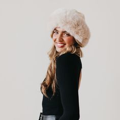 Classy, sassy, and chic is the best way to describe our Noelle Faux Fur Hat! This stunning cream hat has a thick faux fur band around it, adding in some extra drama and spunk! The Noelle Faux Fur Hat is the perfect accessory to glam up your looks while keeping warm in the cold months. Fur Band, Cream Hat, Faux Fur Hat, Fur Hat, Stylish Clothes For Women, Denim Outfit, Beauty Accessories, Handbags On Sale, Keep Warm