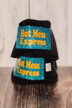 Hot Mess Express Custom Bells - The Glamorous Cowgirl Cow Bells Football, Barrel Racing Bell Boots, Sparkly Horse Tack, Barrel Racing Bed Set, Breastcollars Barrel Racing, Bell Boots, Hot Mess Express, Barrel Racing Saddles, Western Horse Tack