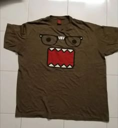 Tee Shirt Domo NHK Tyo Tshirt Easy 30 day return policy Domo Kun, Silly Clothes, Scene Outfits, Y2k Clothes, Swaggy Outfits, Cool Clothes, Dream Clothes, Colorful Hoodies, Look Cool