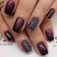 See which top-rated products really come in handy (wink) for your nails. Nagellack Trends, Fall Nail Art Designs, Nail Colors Winter, Winter Nail Designs, Fall Nail Art, Nail Designs Glitter, Fall Nail