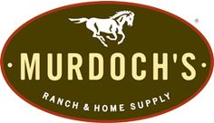 the logo for murdoch's ranch and home supply