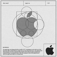 an apple logo is shown in this diagram