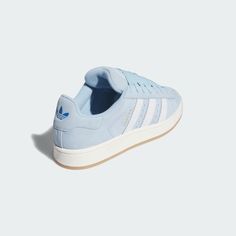 adidas Campus 00s Shoes - Blue | Men's Lifestyle | adidas US Light Blue Adidas Campus, Blue Adidas Campus 00s, Adidas Sambas Blue, Cute Blue Shoes, Blue Shoes Outfit, Popular Nike Shoes, Light Blue Adidas, Campus 00s Shoes, 00s Shoes