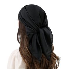 PRICES MAY VARY. Made of 100% superior quality polyester, the touch of the scarf is silky and soft just like silk scarf, and looks shiny like satin scarf. Size of the square scarf is 27.5'' x 27.5'', which can be used as a hair scarf, scarf top, neck scarf, hair wrapping at night, pirate head scarf on Halloween, also can be used for hat and handbag decoration. The satin head scarf serves as an amazing gifts for women. You can send your love and care to your wife, mom, sisters, daughter, grandma Pirate Head Scarf, Satin Head Scarf, Hair Wrapping, Silk Scarf Hair, Scarf Hair, Silk Bandana, Scarf Top, Hair Scarf, Hair Wraps