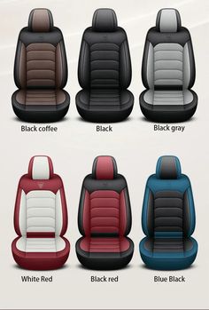 car seat covers with different colors and styles