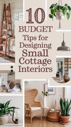 10 Budget Tips for Designing Small Cottage Interiors Small Rental House Decorating, Rental Cottage Decorating, Apartment Cottage Style, Cottage Storage Ideas, Low Budget Cottage Ideas, Small Cottage Makeover, Cottage Renovation Ideas, Rental Cottage Ideas, Euro Cottage Decor