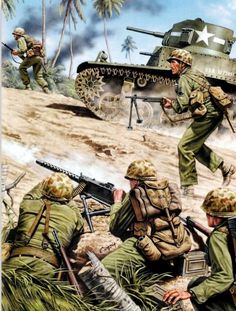 Perang Dunia Ii, Military Poster, Ww2 Soldiers, Military Wallpaper, Iwo Jima