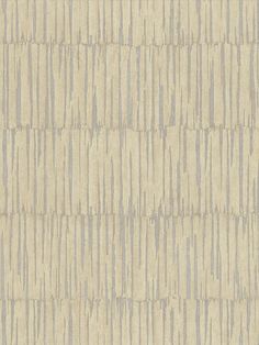 a beige and grey textured wallpaper with vertical stripes