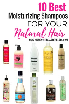 10 best moisturizing shampoos for your natural hair Updo Cornrows, Natural Hair Shampoo, Low Porosity, Curly Short