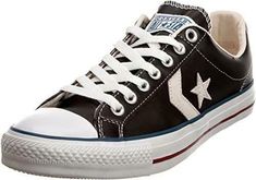 Converse One Star Chevron Star Player Evolution Black Leather Ox Shoes Men's 7 Converse One Star Chevron Star Player Evolution Black Leather Ox Shoes Men's 7 Click images to enlarge Description Chuck Taylor Converse One Star Chevron All Star Player Evolution Black Leather Ox Shoes.  Suede cut-out star and chevron.  Blue and red foxing stripes.  Padded footbed and collar.  Men's 7 / Women's 9.   Payment Payment is due within three days of auction completion.   Shipping Item will always ship withi Swag Shirts, Converse Star Player, Brown Converse, Chuck Taylor Converse, Converse Star, Converse One Star, Hype Shoes, One Star, Vintage Shoes