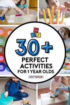 30+ Easy Activities for 1-Year-Olds - Busy Toddler