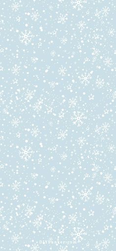 snow flakes on a light blue background with white dots in the center and bottom