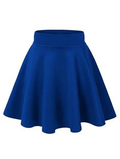 Plus Size Blue Elastic Circle Skirt - In Control Clothing Casual Blue Cheap Skort, Cheap Blue Skirt For Festivals, Cheap Blue Skirt For Festival, Cheap Light Blue Skirt With Pockets, Cheap Flared Skirt For Summer, Cheap Fitted Blue Skort, Affordable Blue Skirt For Day Out, Cheap Trendy Blue Skort, Cheap Blue Mini Skirt With Pockets