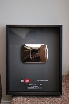 My YouTube award for having over 100,000 confirmed subscribersI actually have over 400,000 on one channel and another 75,000 on another channelAbout 18 months agoYouTube started checking the accounts of big YouTubersbecause many had bought subscribersviewsSome of the biggest names in musicsports etc had done soAt least YouTube are working on this problemBut it continues at FacebookTwitter. 100k Subscribers Youtube Plaque, Youtube Plaque, Youtube Award, Jay Johar Photo, Youtube Event, Escape Room Puzzles, Youtube Account, Award Display