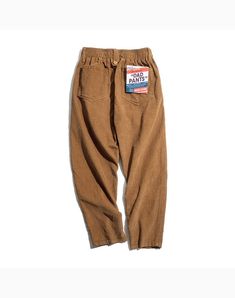 Brown Corduroy Pants, Corduroy Pants Men, Cargo Pants Style, Americana Vintage, Mens Trousers Casual, Estilo Preppy, Safari Style, Brown Corduroy, Popular Outfits