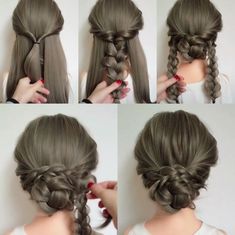 Hair Upstyles, Bridesmaid Hair Down, Bridesmaid Hair Short, Bridesmaid Hair Updo, Princess Hairstyles, Genetically Modified, Prom Hairstyles