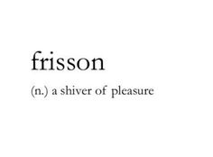 the words frison and a silver of pleasure written in black on a white background