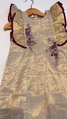 Dress With Saree, Kids Indian Wear, Cotton Frocks For Kids, Designer Kids Wear, Kids Party Wear Dresses, Kids Ethnic Wear, Kids Dress Collection, Kids Blouse Designs