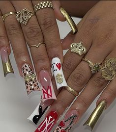 @toptierprincess Uni Nails, Fake Nails Square, Pink Fake Nails, Tapered Square Nails, Press On Nails Medium