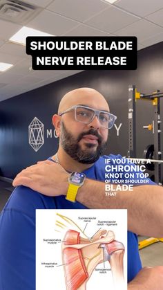 MOVABILITY | 🚨SHOULDER BLADE NERVE RELEASE🚨 - 🧠 The suprascapular nerve (root value C5/C6/C7) originates from the superior trunk of the brachial plexus… | Instagram Pinched Nerve In Shoulder Blade, Pinched Nerve In Shoulder, Shoulder Blade Muscles, Supraspinatus Muscle, Infraspinatus Muscle, Nerve Pain Remedies, Brachial Plexus