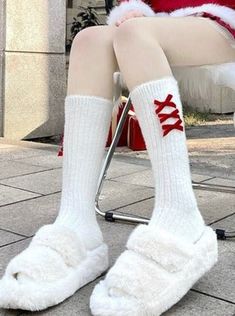 ❤︎ Farlabit Suite Ribbon High Socks❤︎ Casual Warm Knee-high Socks, White Thick Casual Socks, Casual Thick White Socks, Casual Comfortable Thick Socks, Thick Comfortable Casual Socks, Casual Warm Comfortable Socks, Casual Comfortable Warm Socks, Casual Mid-calf Socks For Stocking Stuffer, Cozy Thick White Socks