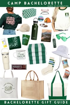 the back to school gift guide is filled with items from camp bachelor and other campsites