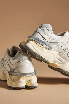 New Balance 9060 Sneakers | Anthropologie 9060 New Balance, Valentino Rockstud Heels, Bold Heels, Rockstud Heels, New Balance 9060, Shoe Storage Solutions, Pretty Shoes Sneakers, Statement Shoe, New Balance Sneakers