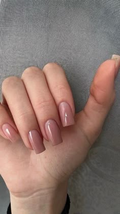 Paznokcie Hello Kitty, Subtle Nails, Basic Nails, Work Nails, Blush Nails, Neutral Nails, Beauty Nail