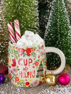 Stoneware Mug - Holiday-view 1 Teacher Christmas Gifts Preschool, Hanukkah Cards, Holiday Cups, Holiday Mug, Christmas Cup, Cute Mug, Happy Holiday, Friend Christmas, Get Well Cards