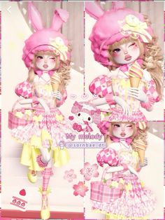 Pink Dti Theme, Sanrio Dress To Impress, My Melody Outfit, Sanrio Outfits, Vip Dress, Tiktok Ideas, Hello Kitty Dress, Dti Hacks, Charmmy Kitty