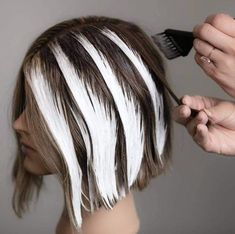 Ribbon Highlights, Brunette With Highlights, Instagram Learning, Learning Everyday, Balayage Hair Tutorial, Hair Facts