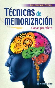 the book cover for tecnicas de memorizzacion casos pratics