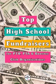 top high school fundraisers for pta and booster club organization