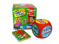 PRICES MAY VARY. The giant die is made of soft foam and is fun to roll, bounce or spin! For groups of up to 25 people of any age. Cards numbered 1-25 are included. Super cute game box looks like a wrapped gift! Game play instructions are printed on the back of the box. Created by a US Veteran The Gift Grab Game adds a new twist to your Christmas holiday gift exchange! Each player brings a wrapped gift and draws a numbered card. When it's their turn, they choose a gift and roll the giant squishy Gift Exchange Game, Amazon Christmas Gifts, Christmas Party Activities, White Elephant Game, Best White Elephant Gifts, Gift Exchange Games, Holiday Gift Exchange, Fun Christmas Games, Holiday Party Games