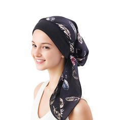 PRICES MAY VARY. [Comfort Made for You]: Experience the gentle embrace of our chemo headscarf, made from natural, breathable bamboo viscose fabric that is light as air, extremely stretchy, and molds to your head. It's silky smooth, breathable, keeping you cool in the summer and comfortable in the winter. [One Size, Many Possibilities]: With a stretchable design, our head wraps is one size fits most people and can seamlessly adapt to your unique head circumference. It is versatile and can also be Natural Hair Growth Remedies, Chemo Hair, Head Scarf Tying, Head Coverings, Chemo Headwear, Brown Spots On Face, Hair Remedies For Growth, Silk Headband, Turban Style