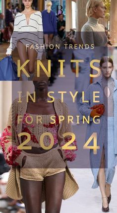 Crochet Fashion Trends, Stylish Knitwear, Spring Knitwear, Pretty Cardigans, Spring Summer Capsule Wardrobe, Summer Knitwear, Trendy Dresses Summer, Knitwear Trends, Knitwear Inspiration