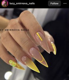 Nice Nails Ideas, Nail Art Design 2023, Nails And Toes, 2024 Colors, Stilleto Nails Designs, Nice Nails, Stiletto Nails Designs, Design 2023