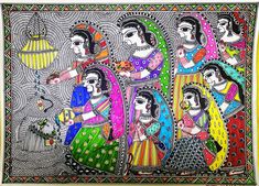 Kalamkari Painting, Human Figures, Human Figure, Aesthetic Art, Art Drawings, Paintings, Human