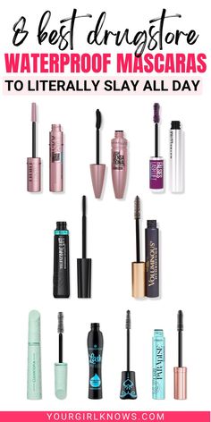 Are you tired of spending a fortune on high-end mascaras just for them to smudge and run? Well, we've found the HOLY GRAIL of mascara! Discover the 8 BEST drugstore waterproof mascaras that are affordable, unbeatable, and OUTPERFORM luxury brands! Say goodbye to raccoon eyes and hello to stunning, smudge-proof lashes! Best Drugstore Waterproof Mascara, Best Smudge Proof Mascara, Raccoon Eyes, Best Waterproof Mascara, Best Drugstore Mascara, Smudge Proof Mascara, Fall Makeup Trend, Drugstore Mascara